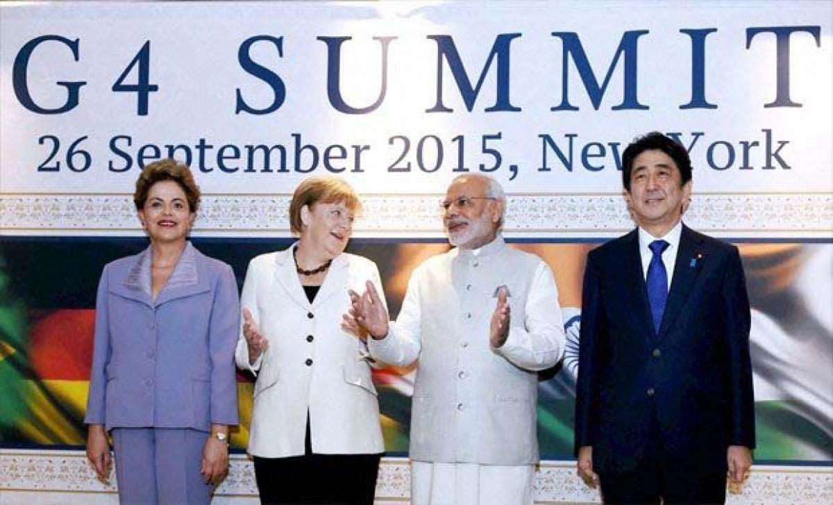 Narendra Modi hosts G4 summit, pitches for permanent seat in UN Security Council